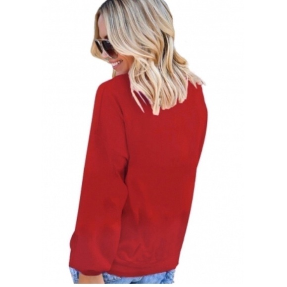 π
π» Santa Red Sweatshirt Christmas Holiday - Picture 3 of 4